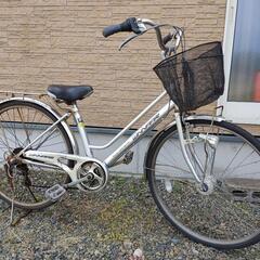 愛品倶楽部柏店】遠藤商事 26インチ自転車 ナチュール