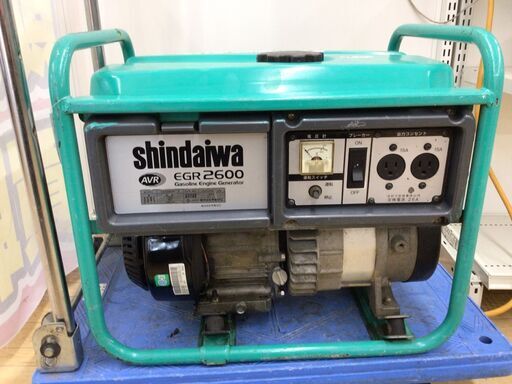 【エコツール半田店】やまびこ産業機械 新ダイワ ガソリンエンジン発電機 EGR2600【愛知県/名古屋市/知立市/半田市/岡崎市/工具】 【ITJDXTPTMY3C】★ 出張買取 も好評受付中！
