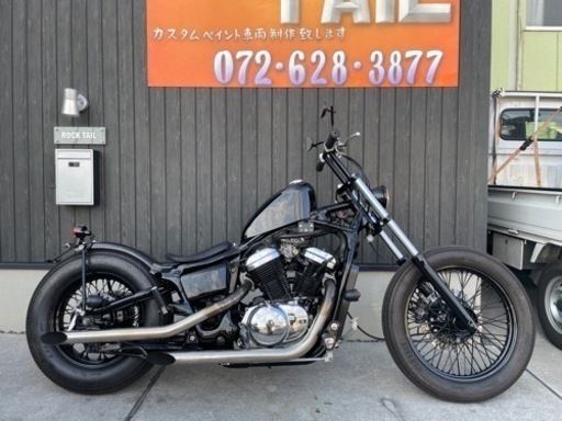 ★85万円　スティード400 フルカスタム！ホンダ　スティード　車検付き！程度良好！