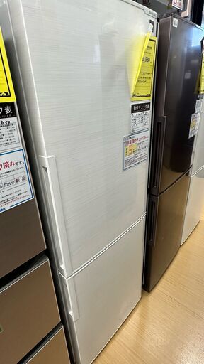 【U1658】KO冷蔵庫 ｼｬｰﾌﾟ SJ-PD27D-W 2018