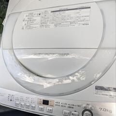 家電 生活家電 シャープ SHARP 洗濯機 7kg ES-GE...