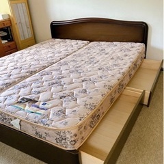 【予定者決定】クイーンサイズ ベッド 家具