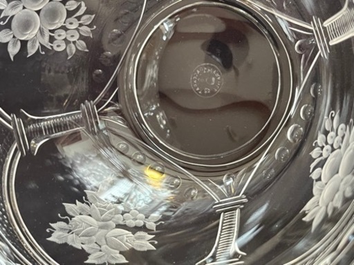 オールド バカラ ボウル 6点セット未使用 - プレート 