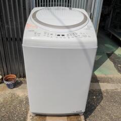 TOSHIBA　電気洗濯乾燥機　8キロ　AW-8V5　2017年...