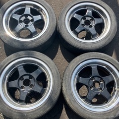 work マイスター s1 15インチ 6.5j+38 PCD100 4本 ワゴンr アルトワークス タント 軽自動車 WORK 15インチ マイスターS1 2P チタンゴールド ゴールド ホイール 画像