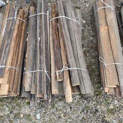 薪 乾燥木材 1セット(約1M✕約10本) 合計15セット