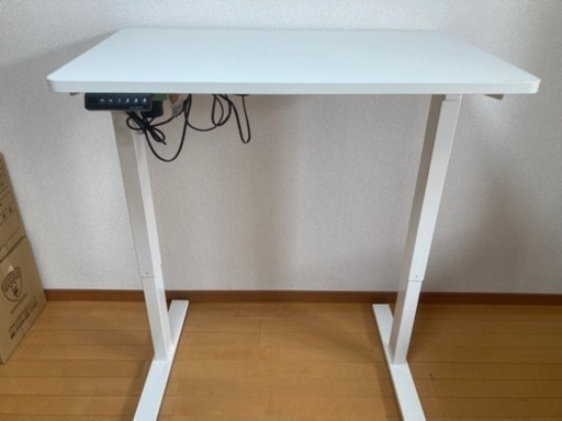 昇降　電動　 flexispot フレキシスポット　パソコンデスク　縦60 横100  71cm〜120cm 調整可能
