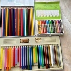 【激安】色鉛筆24色、クーピー30色、クレヨン16色の3点セットセット