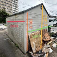 基地購入品 プラスチック倉庫