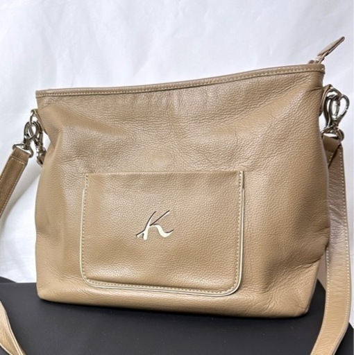 【美品】キタムラ KITAMURA  ショルダーバッグ ベージュ 2way