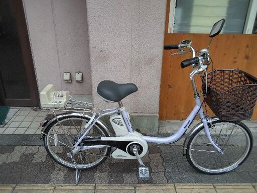 [Panasonic] ViVi(ビビ)SS・20吋電動アシスト自転車 3.1Ahバッテリー+充電器(パープル)