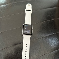 Apple Watch series 3 38mm シルバーGPS