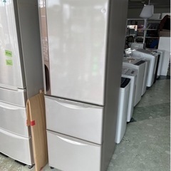 HITACHI  3ドアノンフロン冷凍冷蔵庫 R-K38JV（T） リサイクルショップ宮崎屋 住吉店 24.8.8ｋ HITACHI 3ドアノンフロン冷凍冷蔵庫 R-K38JV（T） リサイクルショップ