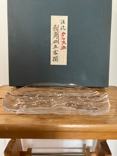 長角皿(Hoyaクリスタル) 5客揃