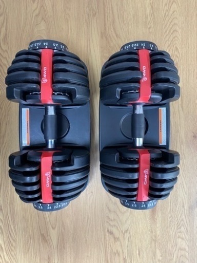4WD 可変式ダンベル 2個セット 2.5kg - 24kg 4WD 可変式ダンベル 24kg×