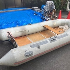 アキレス　レジャー用ゴムボート　5人乗り