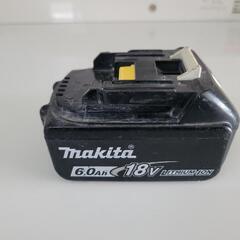 【工具】Makita　マキタ　18V　6.0Ah　バッテリー　中...
