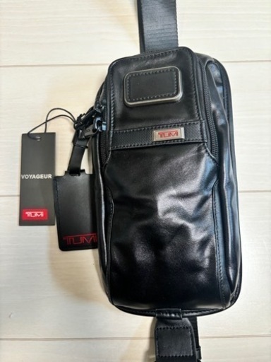 【未使用】 Tumi トゥミ　レザー　ショルダーバッグ \n