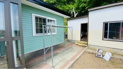 商談中です。　枠組み足場　枠組足場　足場　セット　DIY ペンキ塗り　壁修理　屋根修理