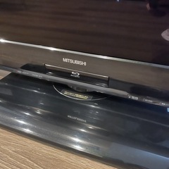BluRay視聴可能！三菱MITSUBISHIテレビREAL