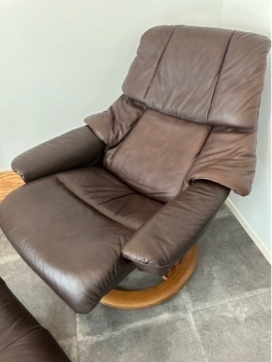 ⭐️値引きしました⭐️EKORNES Stressless® Reno(M)オットマン付 - チェア