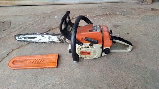 中古　STIHL 024AVチェーンソー稼働品