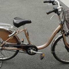 （修理要）24型 電動アシスト自転車 ブリヂストン フロンティア...