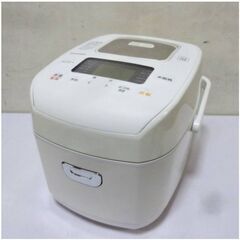 【高年式　2021年製】アイリスオーヤマ　圧力IHジャー炊飯器　RC-PD30-W　動作良好　3合炊き　ホワイト　IRIS OHYAMA