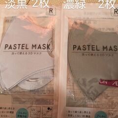 洗って使える3Dマスク　セット