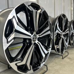 TOYOTA 純正 7.5J-19インチ 5/114.3 +40 4本セット ブラックポリッシュ 