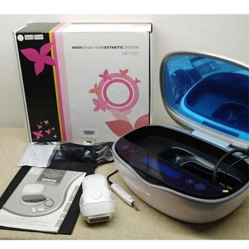 【未使用】脱毛器 ケノン NIPL-2080-KEPW 眉毛脱毛器付き パールホワイト Ver6.2