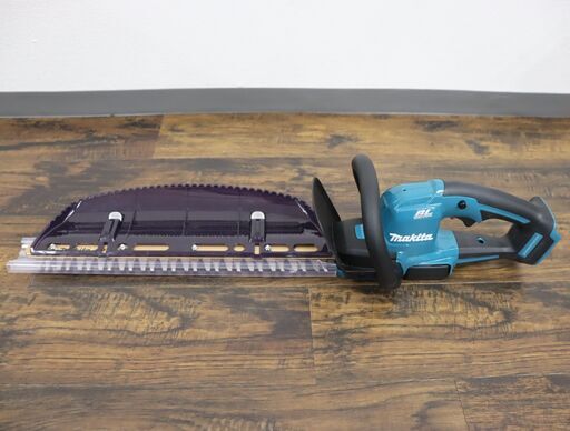 【ヤ取終了8/4】≪H080ジ≫未使用 makita/マキタ 充電式ヘッジトリマ MUH408DRG 400mm充電式生垣バリカン 18V対応 工具/DIY バッテリー/充電器付