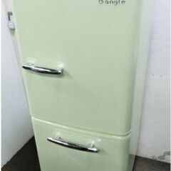 【　3ヵ月保証　】高年式　2022年製　レトロデザイン　2ドア　冷蔵庫　動作良好　かわいい　空間演出　e angle　ANG-RE151-B1　149L　EDION