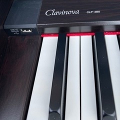 YAMAHA CLP-480木製鍵盤搭載でグランドピアノさながらの本格的なタッチ