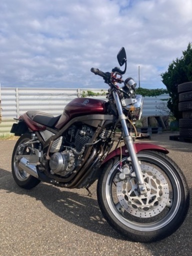 SRX400 社外マフラー2種類付