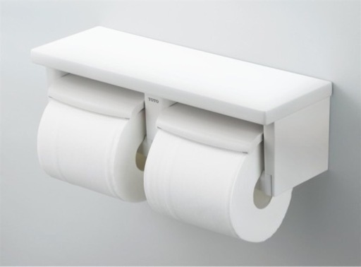 二連トイレットペーパーホルダー