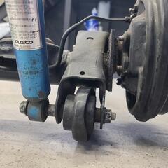 35mm下げ純正加工車高短アクスル クスコショックアブソーバー ラテラル 
