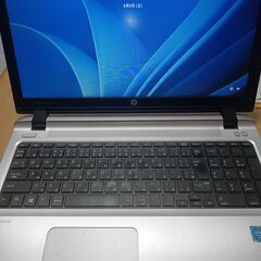 HPシルバー 6世代 高速SSD搭載 メモリ4G CD/DVD/読み書き 薄型スリム