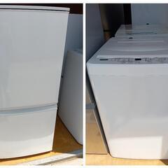 【セット52】23区配送無料　洗濯機ヤマダセレクト６kg＋冷蔵庫...