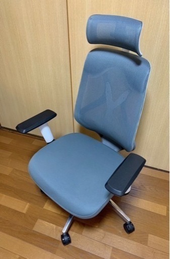 オフィスチェア メッシュ YS-1 可動肘 ヘッドレスト ランバーサポート