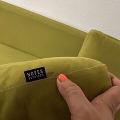 値下げしました】NOYES 2人掛けソファー_幅1400 高さ600 奥行き750