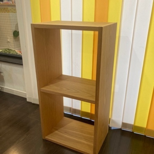 無印良品 スタッキングシェルフ・２段・オーク材