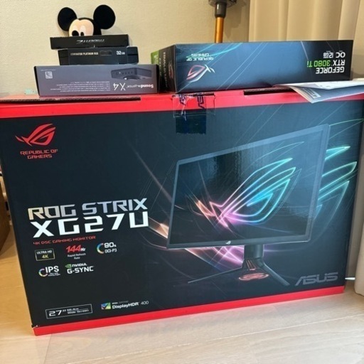 ゲーミングモニター　ほぼ新品