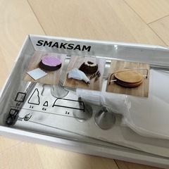 【未使用　IKEA 】製菓用品 ホイップ絞り　スポンジカッター