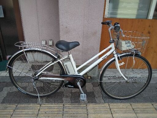 [Panasonic] ViVi City(ビビ シティ)27吋 電動アシスト自転車 6.6Ahバッテリー+充電器(ホワイト)