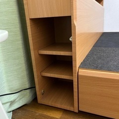 小傷・旧モデルでお得に✨当店史上最多機能✨ワイドダブルサイズベッドフレーム！