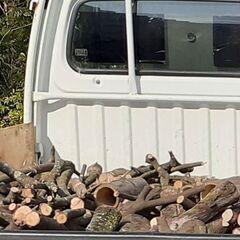 薪　大人気！薪ストーブ用乾燥薪・キャンプ用・アウトドア用 薪☆☆ 1年以上乾燥させた 樫の木＆広葉樹&たくさんおまけ付き！　軽トラ1台分10000円 　超お買い得品です！