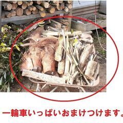 薪　大人気！薪ストーブ用乾燥薪・キャンプ用薪☆☆ 1年以上前に伐採した　超優良樫の木＆広葉樹&たくさんおまけ付き！　軽トラ1台分10000円 　超お買い得品です！２