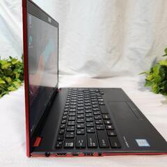 値下げしました❗【Office365付いてます】赤い彗星⁈ 2019年 FUJITSU LIFEBOOK U938V 13インチ Windows11 ①