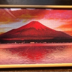 パズル赤富士